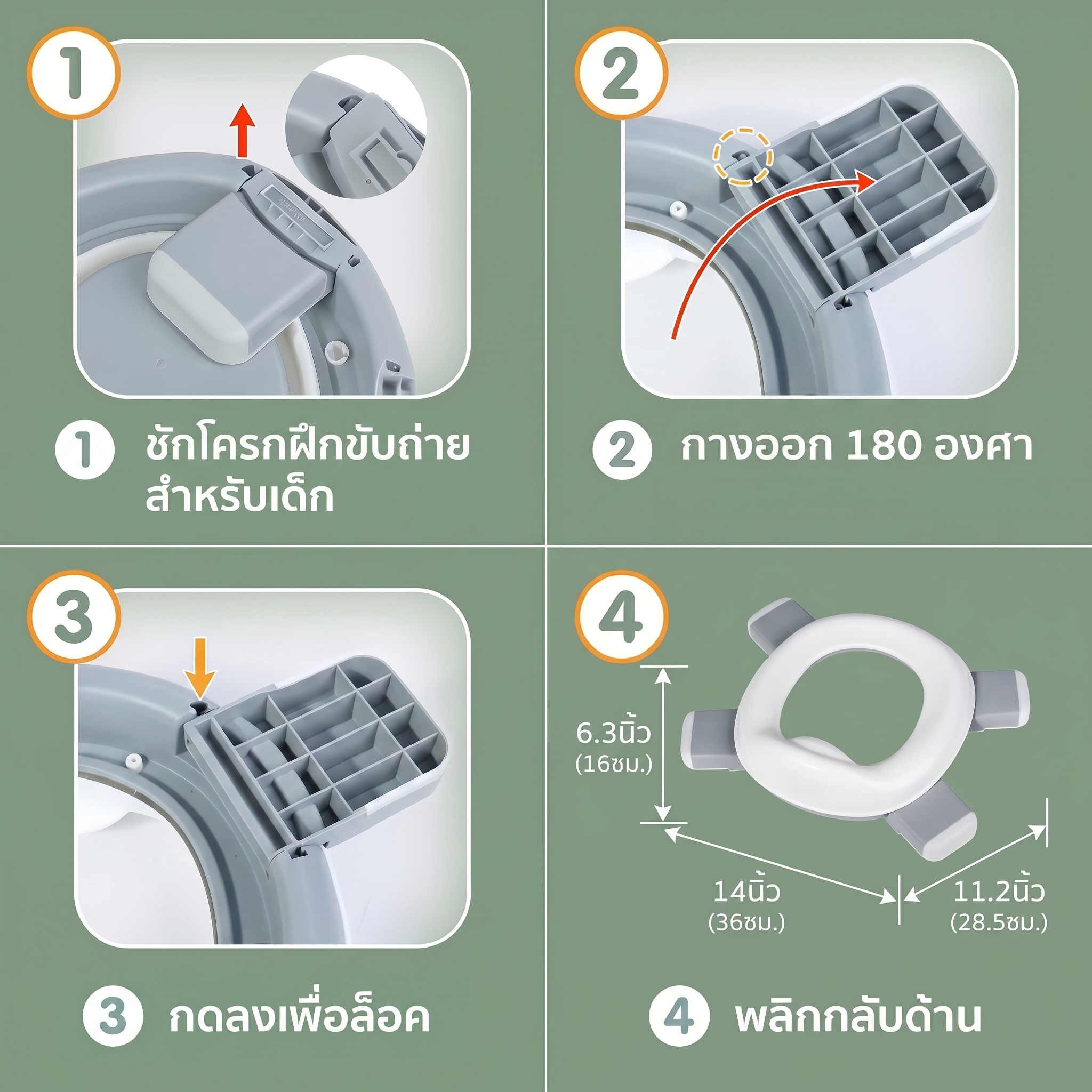 KARU (軽) ห้องน้ำพกพา สำหรับเด็ก (เจ้าแรกในไทย)