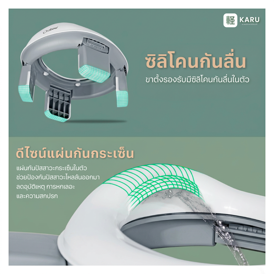KARU (軽) ห้องน้ำพกพา สำหรับเด็ก (เจ้าแรกในไทย)